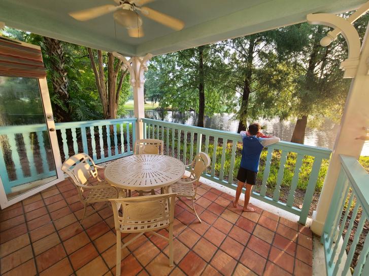 Guest Photo from Lisa Castillo: Guest on the balcony at Old Key West