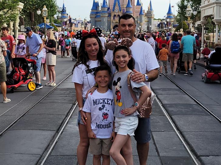 Guest Photo from The Antonellis: Guests at Cinderella Castle at Magic Kingdom