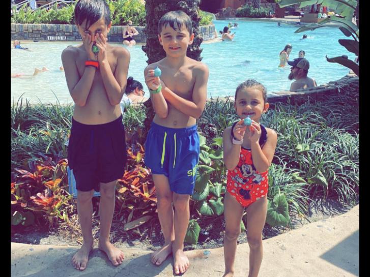 Guest Photo from Michelle Baumgarten: Guests at the pool at Animal Kingdom Villas