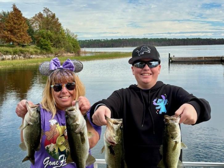 Guest Photo from Pattie: Guests fishing at Walt Disney World