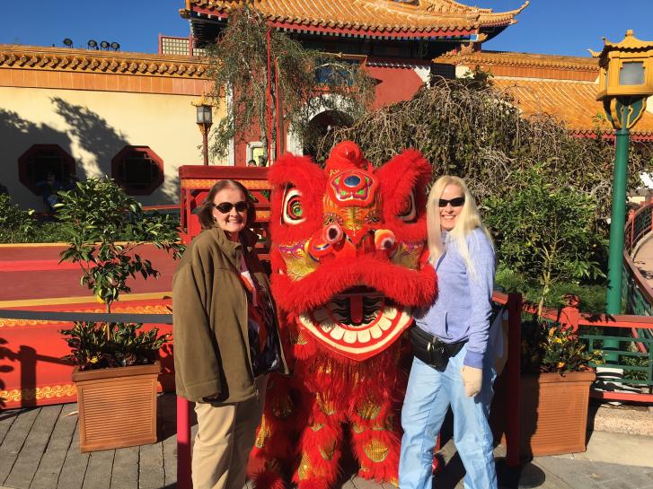 Guest Photo from Lorilee Alexandra Glenat: Guests at China Pavilion at EPCOT 