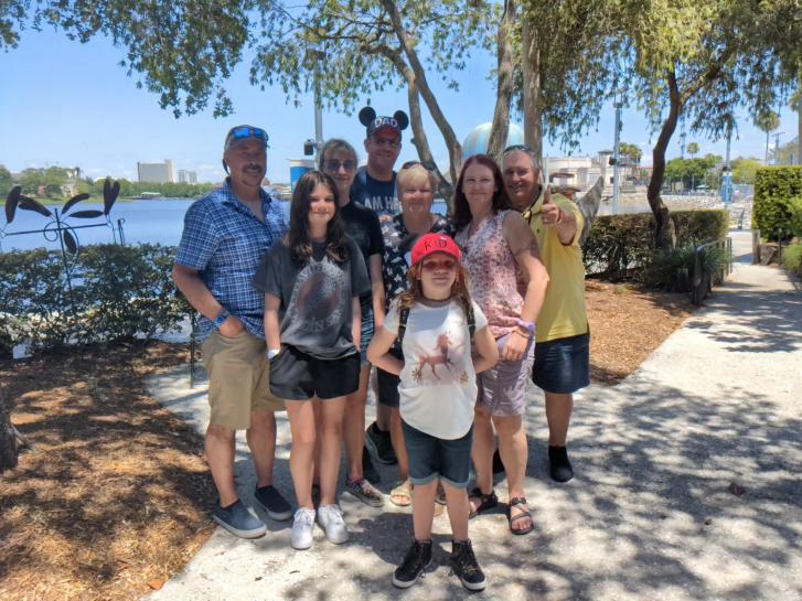 Guest Photo from Joan Tresco: Guests outdoors at Walt Disney World